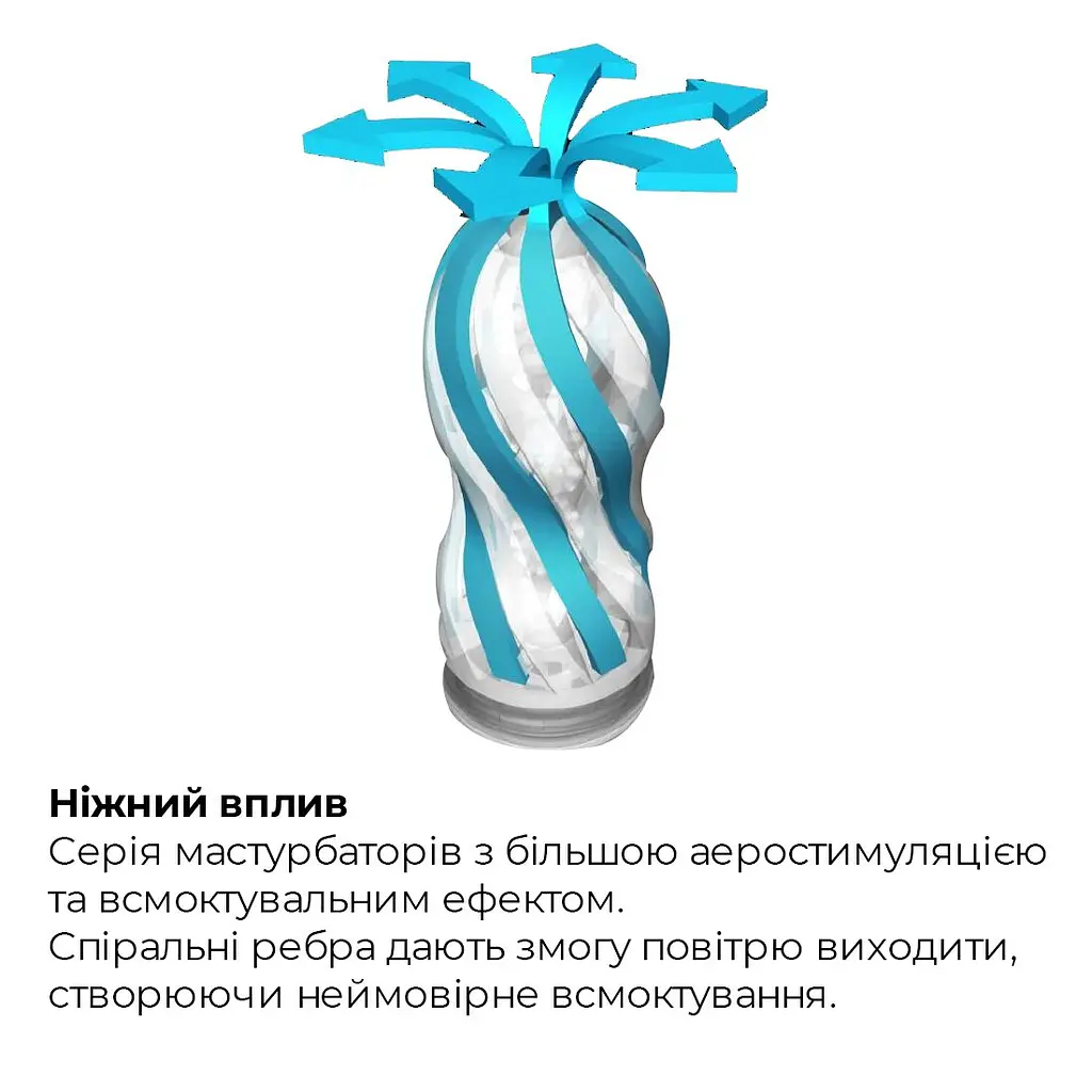 Мастурбатор Tenga Air-Tech Gentle, більш висока аеростимуляція та всмоктувальний ефект - фото 3