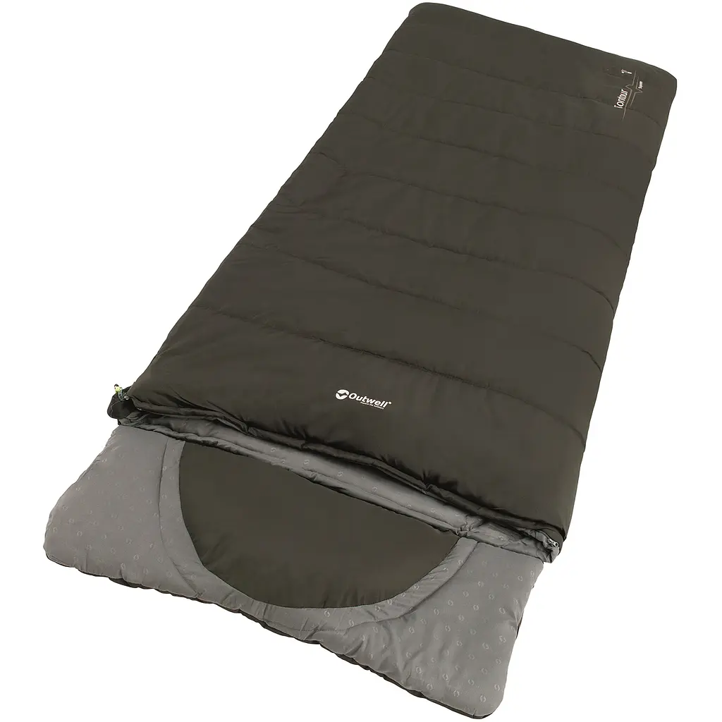 Спальний мішок Outwell Contour Supreme Reversible/-4°C Coffee Left (230369) - фото 2
