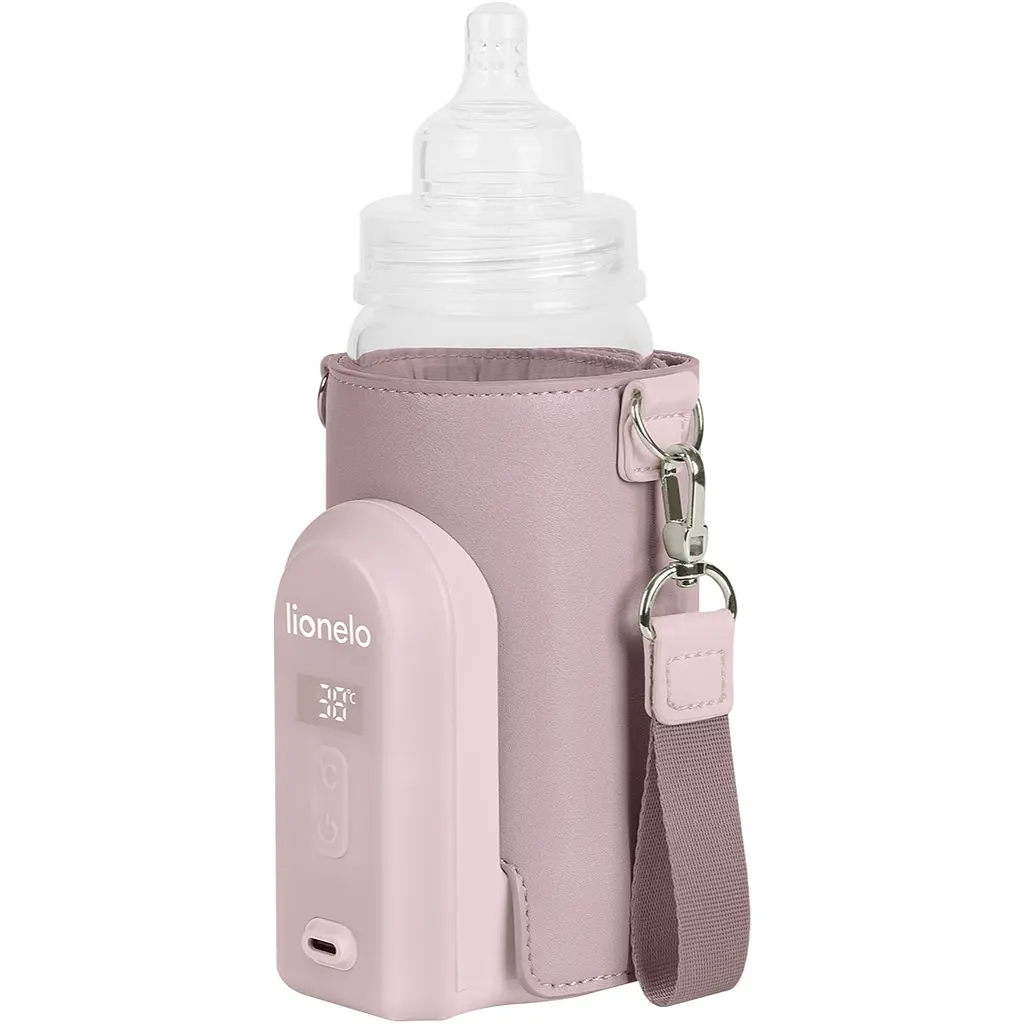 Підігрівач пляшечок Lionelo Thermup Go Evo Pink Mist (LOC-THERMUP GO EVO PINK MIST) - фото 2