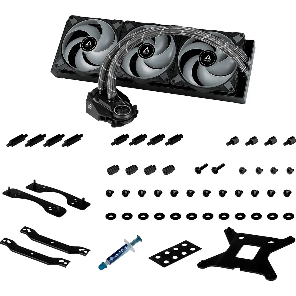 Система водяного охолодження Arctic Liquid Freezer II 420 A-RGB (ACFRE00109A) [93292] - фото 5