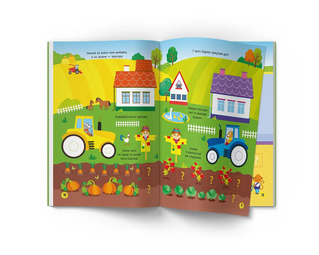 Книга Кристал Бук Activity book Кумедний транспорт з наліпками (F00029941) - фото 4
