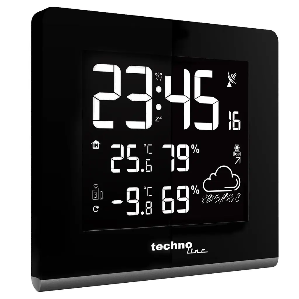 Метеостанція Technoline WS9065 Black (WS9065) - фото 4