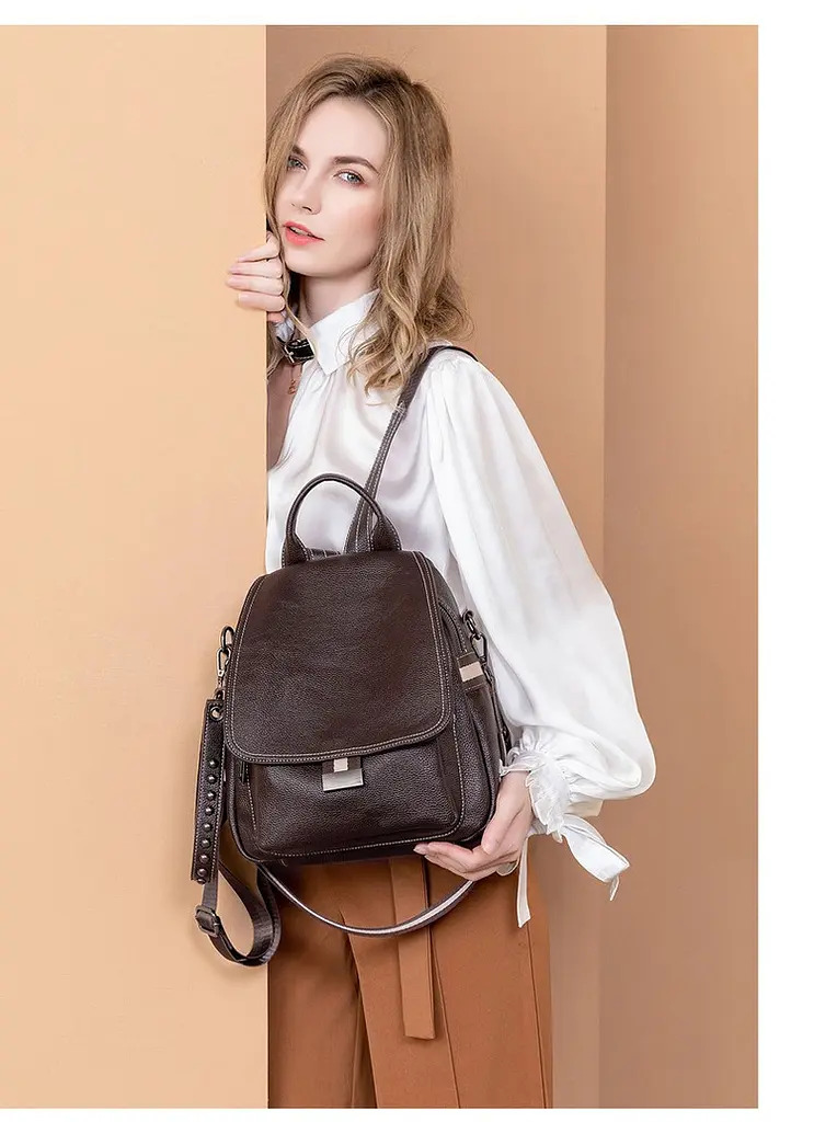 Сумка Italian Bags Luis 30х26х16 см Коричневий (id_1422) - фото 2