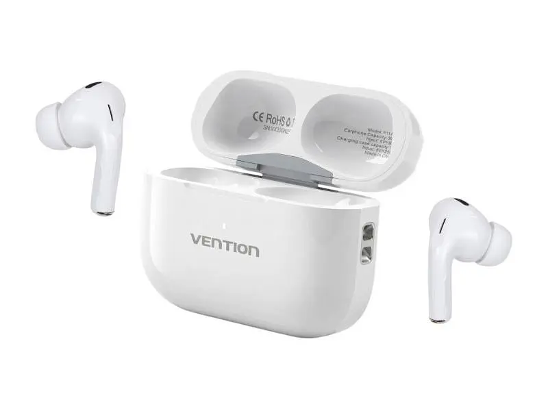Навушники TWS Vention Echo Lite E11 Pro White (NBVW0-Pro) - фото 3