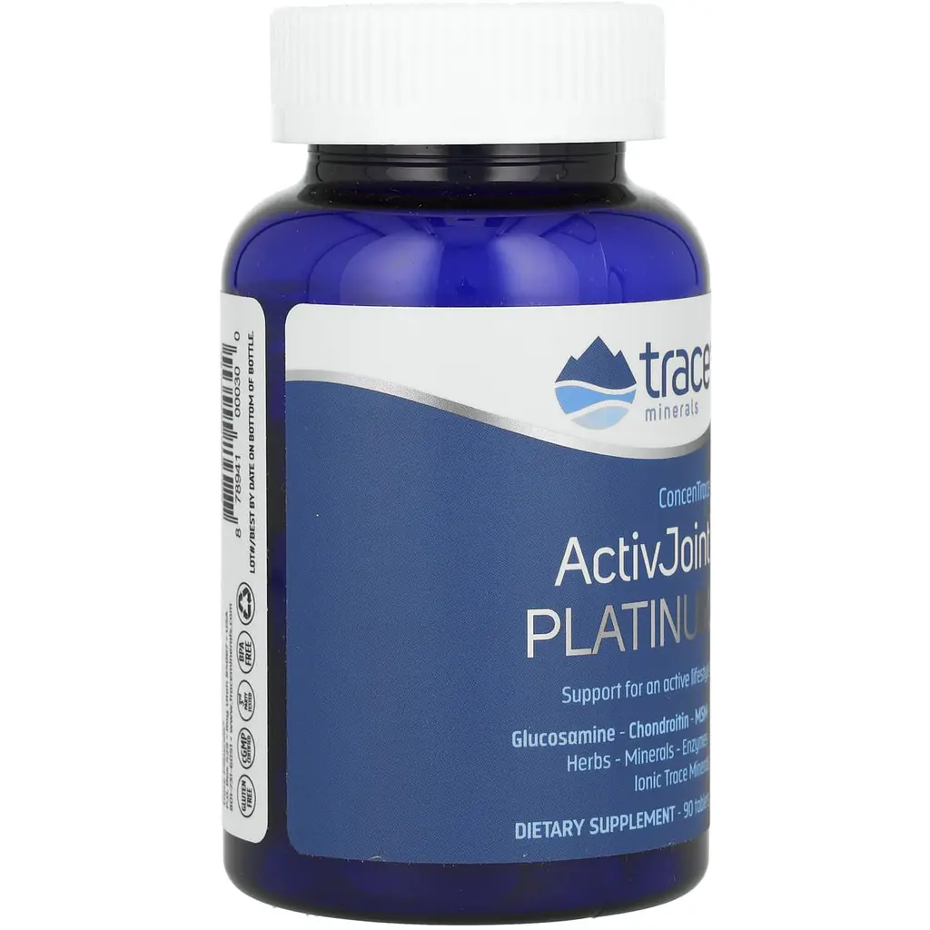 Здоров'я суглобів Trace Minerals ConcenTrace ActivJoint Platinum 90 таблеток - фото 2