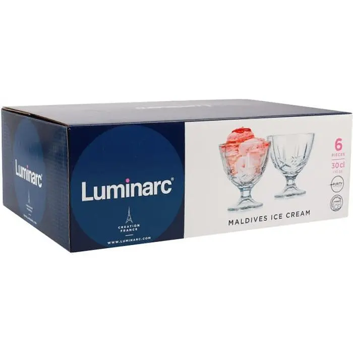 Набір креманок Luminarc Maldives 6 шт. по 300 мл (N2321) - фото 2