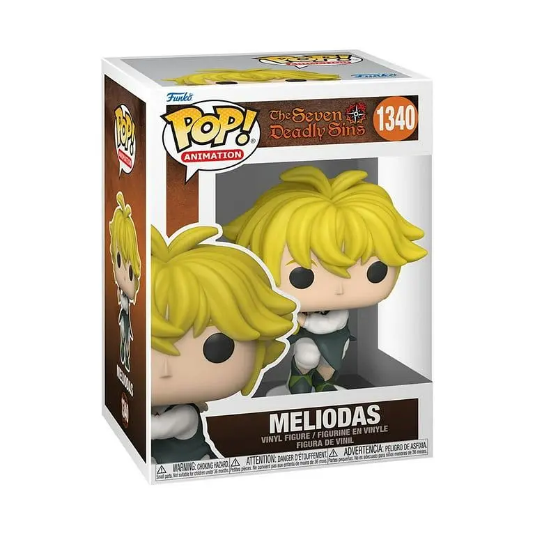 Фігурка Funko Pop Сім смертних гріхів Меліодас The Seven Deadly Sins Meliodas 10 см FP SDS M 1340 - фото 3
