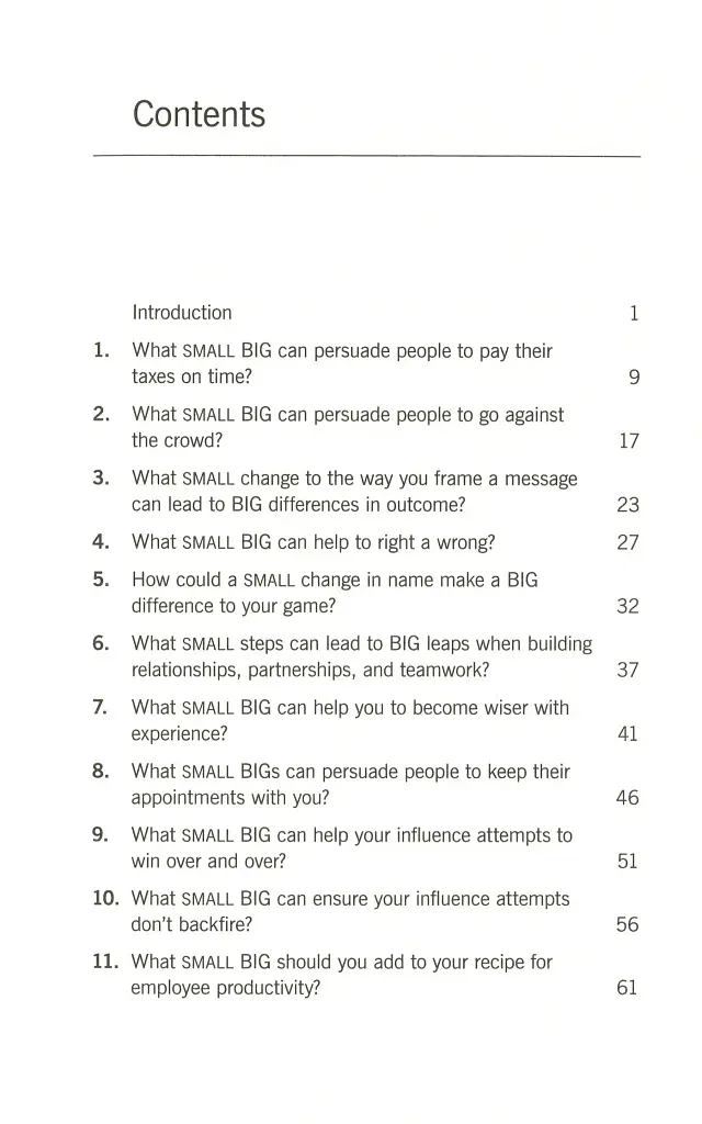 The Small Big. Small Changes That Spark Big Influence - фото 3