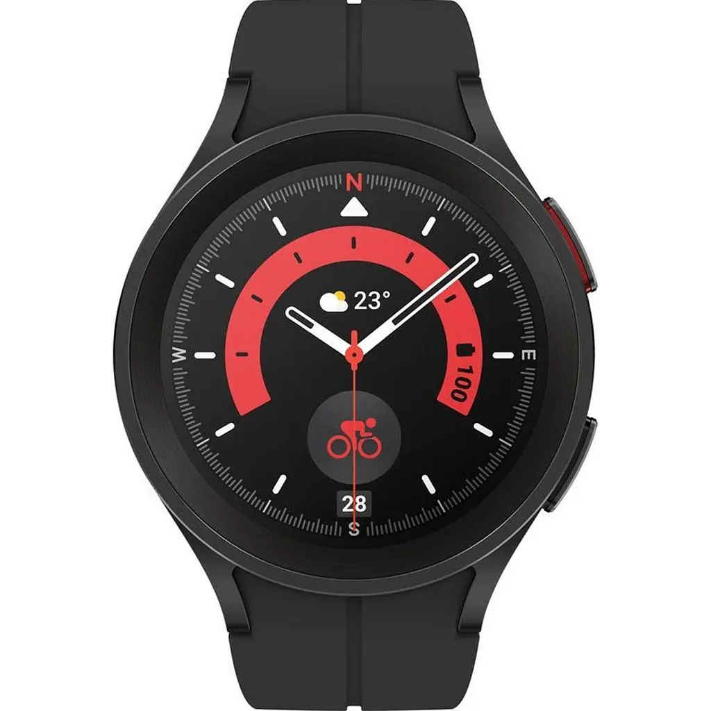 Смарт-годинник Samsung Galaxy Watch5 Pro 45mm eSIM Black EU (SM-R925FZKASEK) [77804] - фото 3