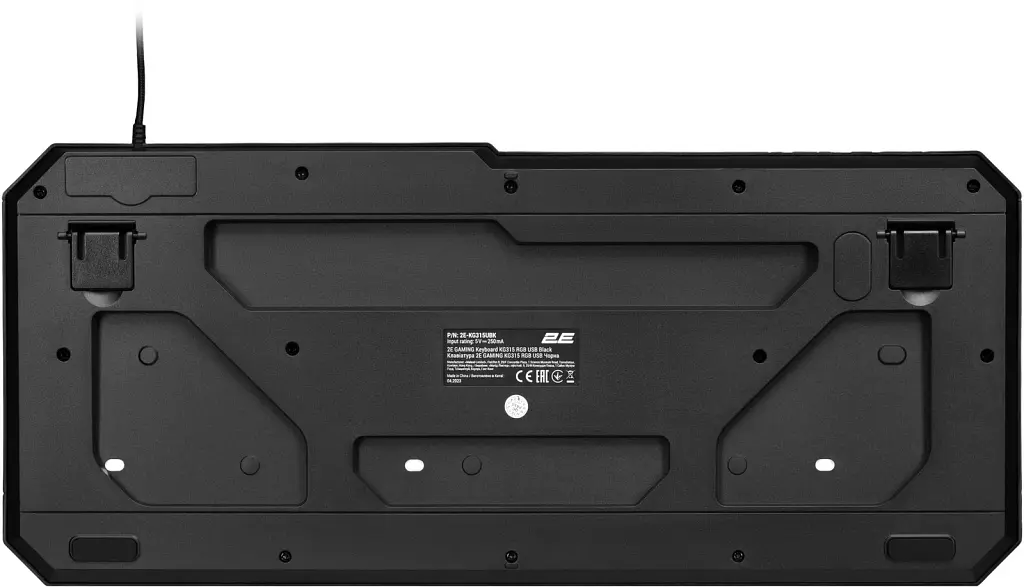 Клавіатура 2E Gaming KG315 RGB USB Black Ukr (2E-KG315UBK) - фото 5
