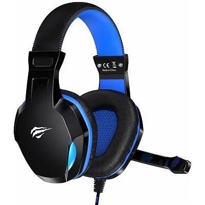 Наушники Havit (HV-H763d) 3.5 мм Black/Blue (HV-H763d) - фото 4
