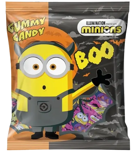 Жувальні цукерки Minions Halloween Gummy Candy Boo 240г