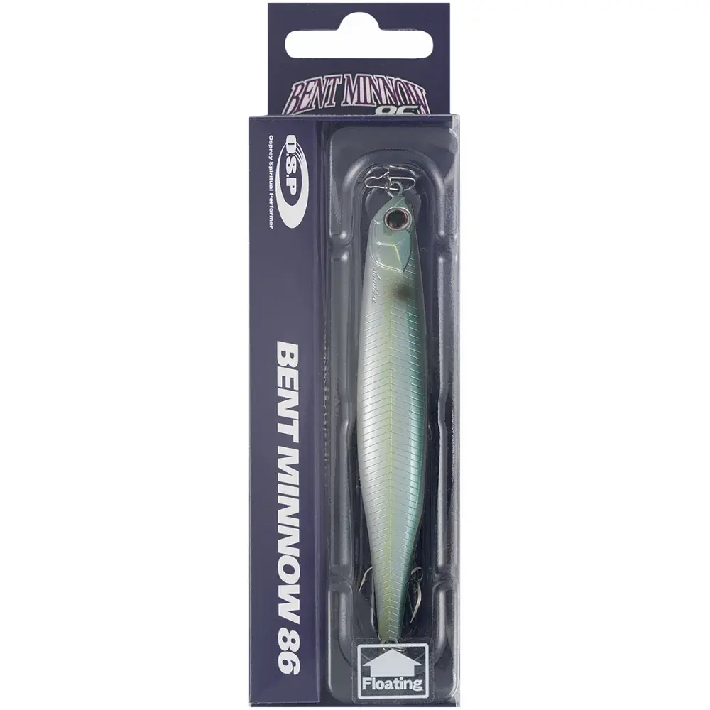 Воблер OSP Bent Minnow 86F 86 мм 5.9 г OL21, 0.0-0.5 м - фото 4