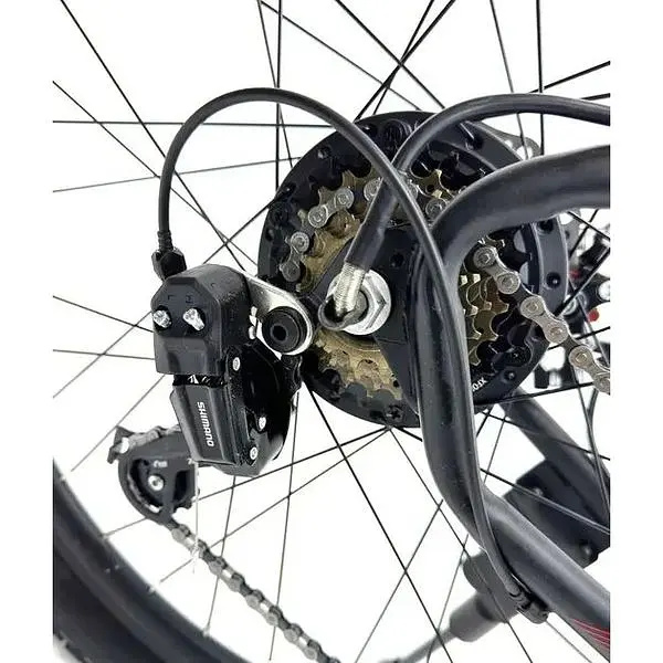 Электровелосипед Azimut Aqua 29 дюймов 500W 16Ah красный - фото 4