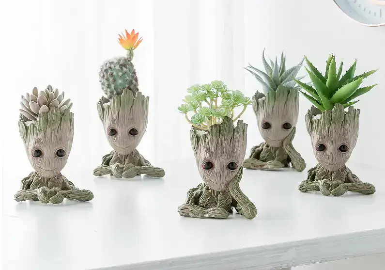 Набір горщиків для квітів та канцелярії Грут Groot G1 G2 - фото 8
