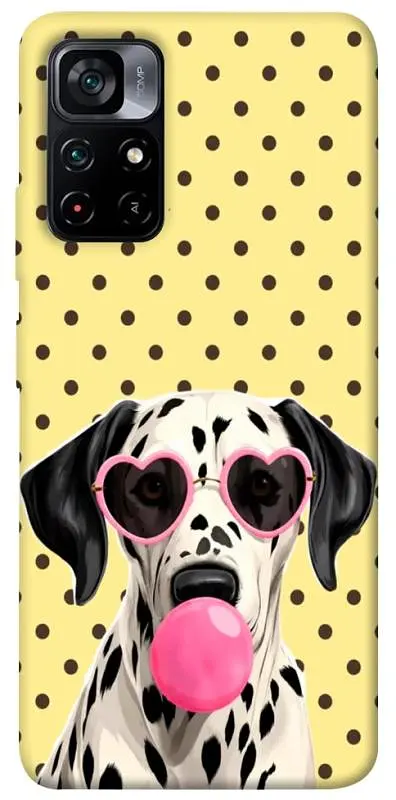 TPU чохол Demsky Pinky dolmatin для Xiaomi Poco M4 Pro 5G