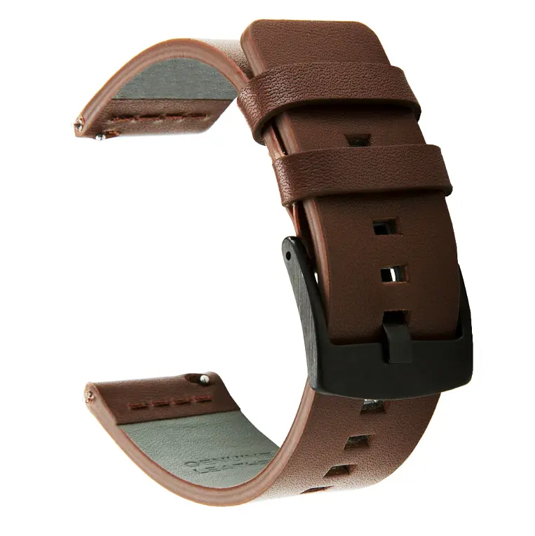 Кожаный ремешок Primo Classic для часов Samsung Gear S2 Classic (SM-R732/SM-R735) Coffee - фото 2