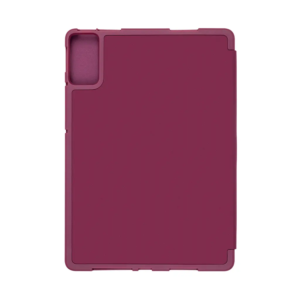 Чохол-книжка для планшета Xiaomi Redmi Pad 2, Smart Fold Pen, бордовий, 11 дюймів, з екошкіри + TPU, з магнітною застібкою, підставкою, тримачем під стилус, протиударний, з функцією Wake/Sleep, ArmorStandart (ARM86110) - фото 2