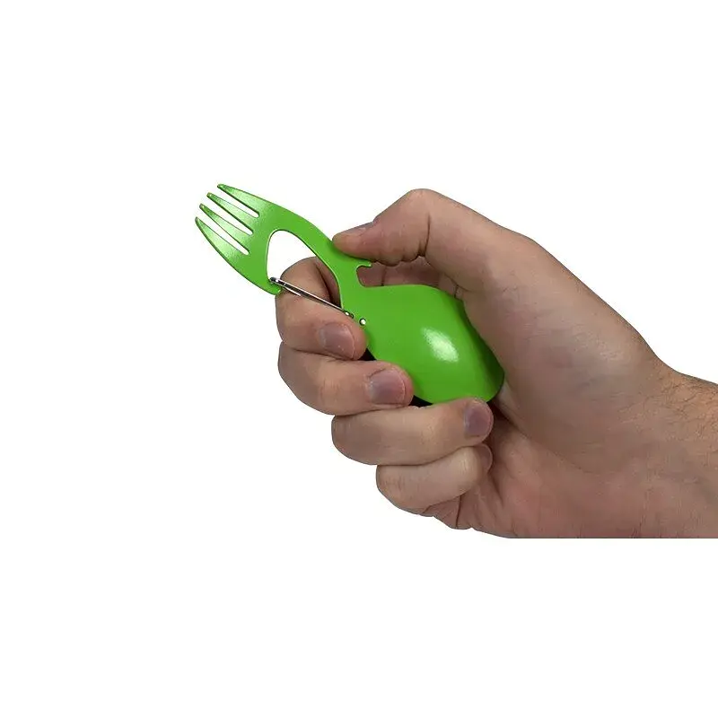 Ложка-виделка туристична Kershaw Ration Green (1140GRN) - фото 3