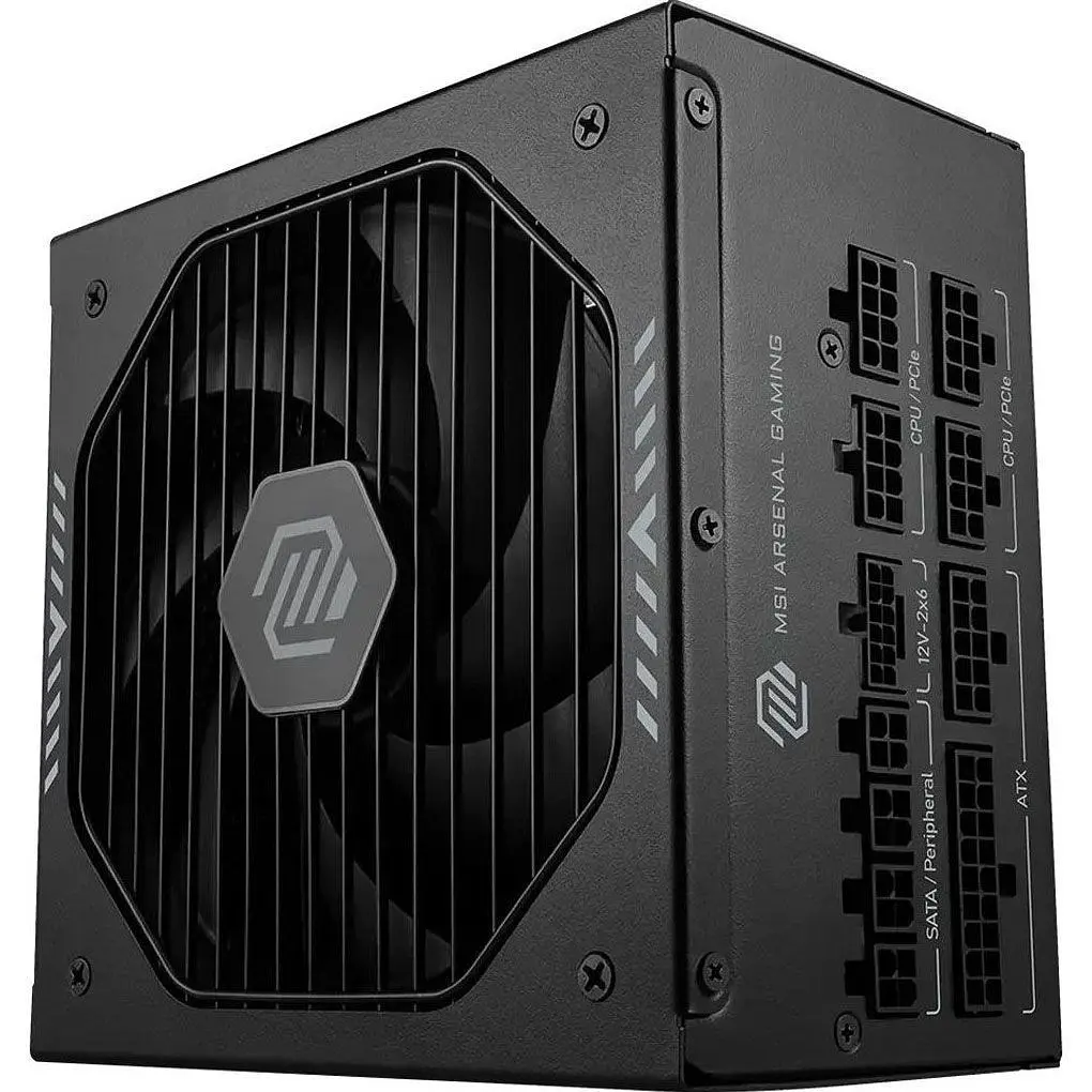 Блок живлення MSI MAG A850GLS PCIE5 850W Black [149307] - фото 6