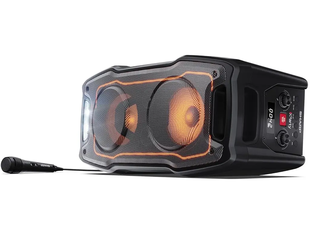 Портативна колонка SHARP PS931BK 180 W IPX4 RGB Black - фото 6