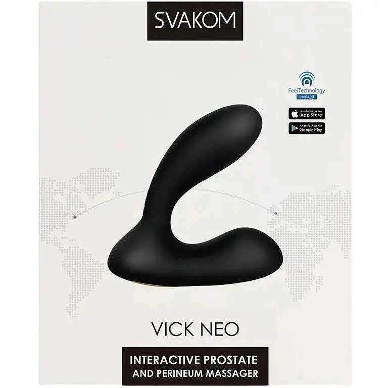 Інтерактивний масажер простати та вібратор точки G Svakom Vick Neo - фото 8
