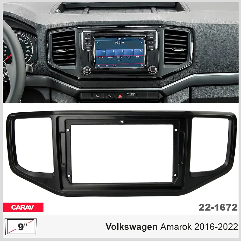 Переходная рамка Volkswagen Amarok Carav 22-1672 - фото 5