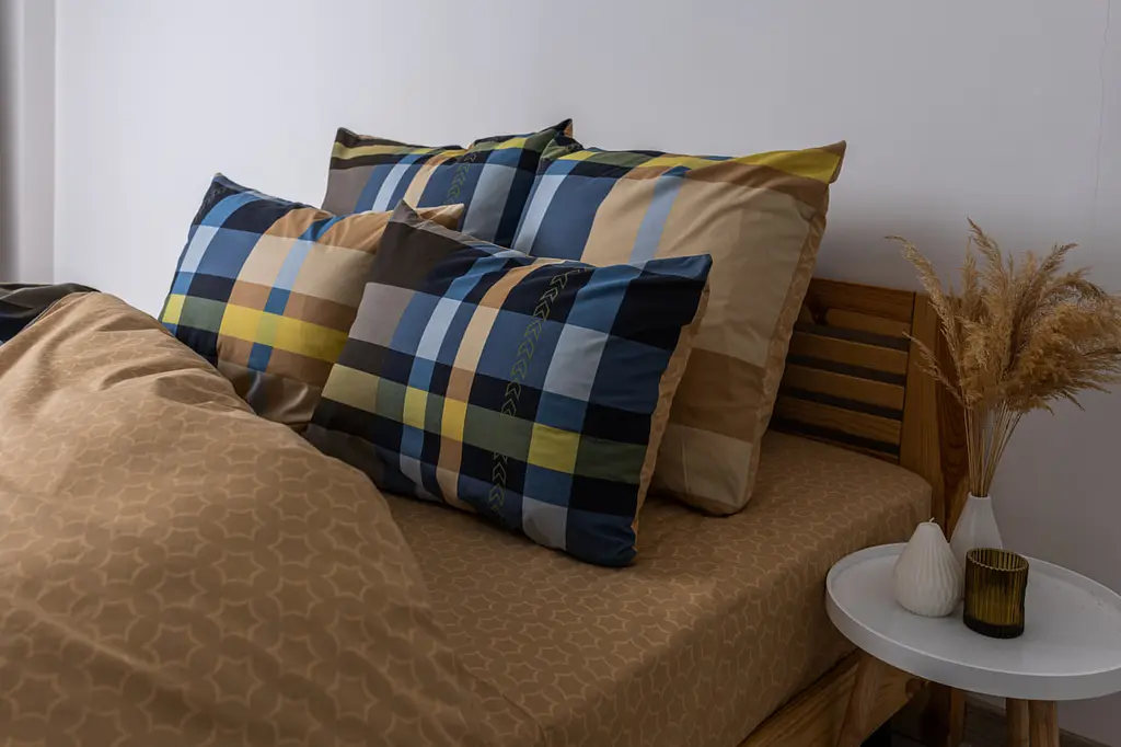 Комплект постільної білизни ТЕП Soft dreams Scotland євро сірий з жовтим (2-03859_26052) - фото 4