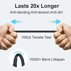 Кабель для заряджання Ноутбука від Повербанка USB type C DC 65 W з Набором перехідників Провід для Ноутбука Шнур 100 W (140W Max) - фото 11