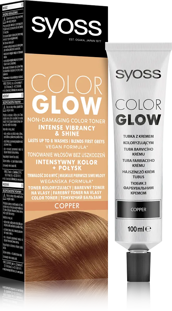 Тонуючий бальзам для волосся Syoss Color Glow, мідний, 100 мл (2806392) - фото 2