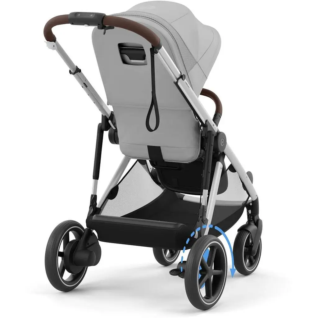 Коляска Cybex eGazelle S SLV Stone Grey (524000523) - фото 5