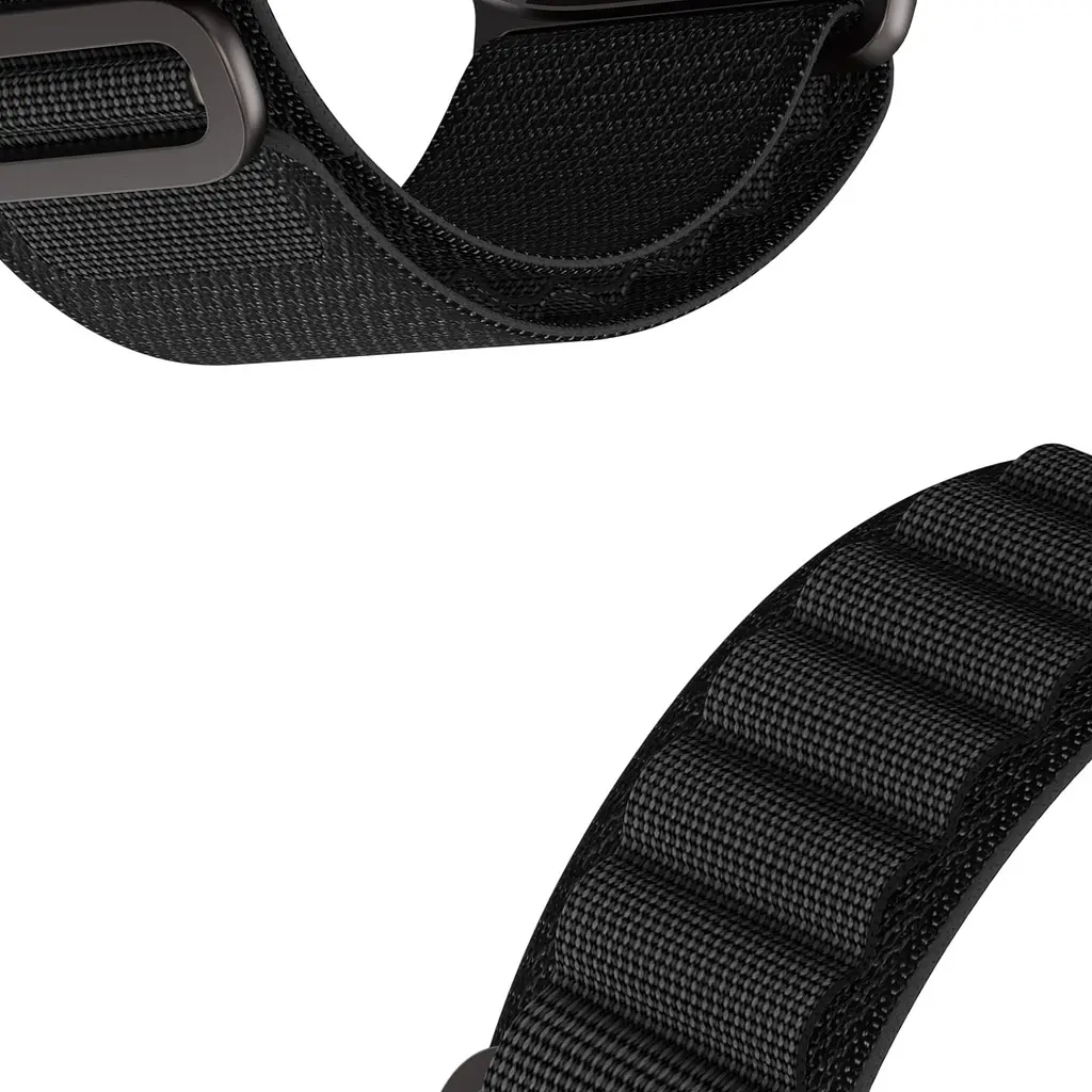 Ремінець Dux Ducis GS Series with Black Hardware для Apple Watch 44/45/46/49mm Black [165717] - фото 4