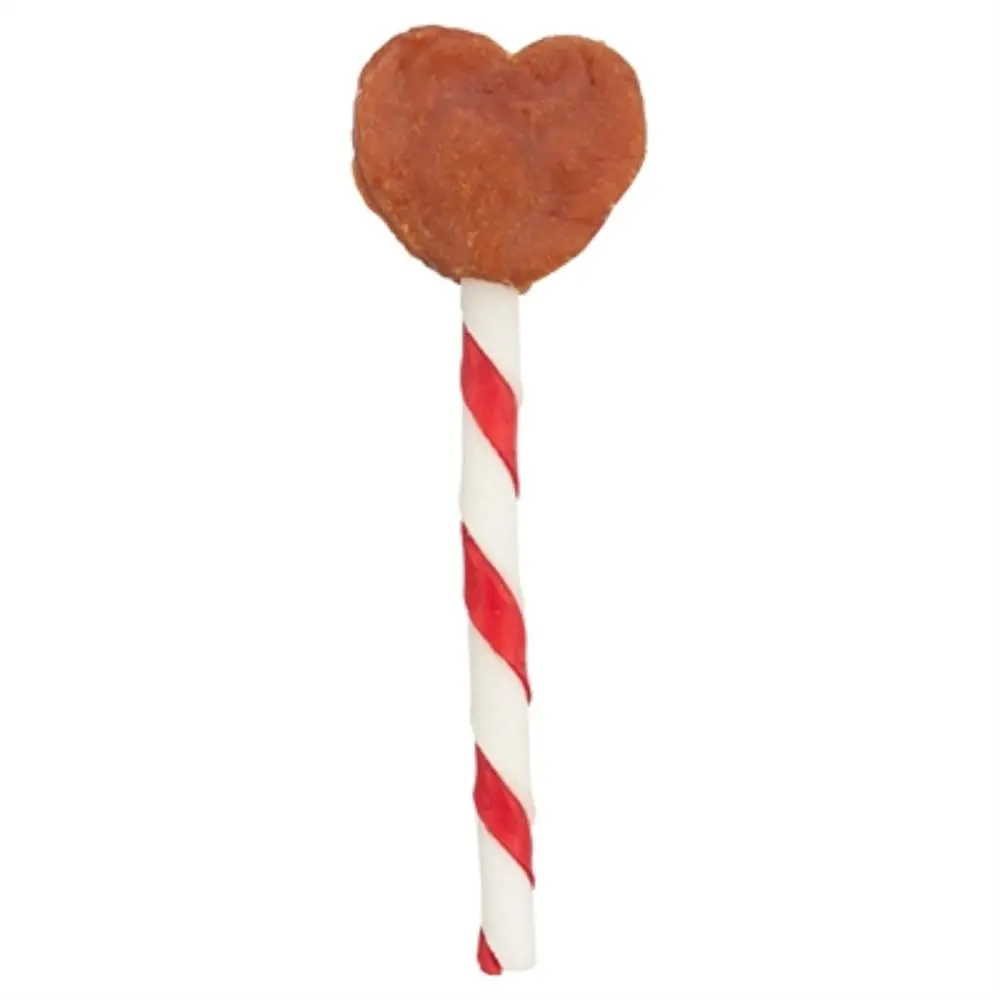 Ласощі Trixie Valentine Heart Льодяник для собак курча 15г 12см 30 шт