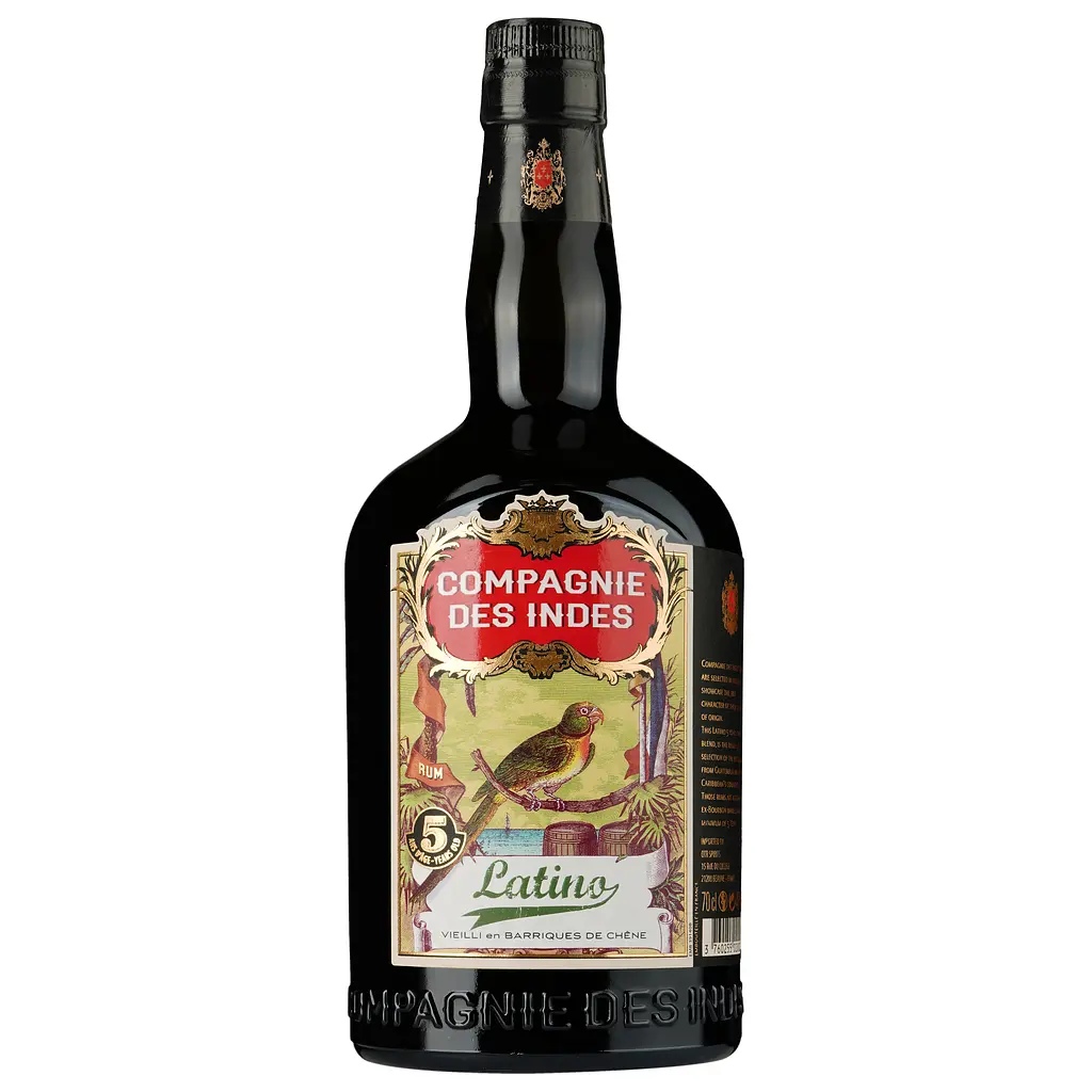 Ром Compagnie des Indes Blend Latino 5 yo, 43%, 0,7 л - фото 2