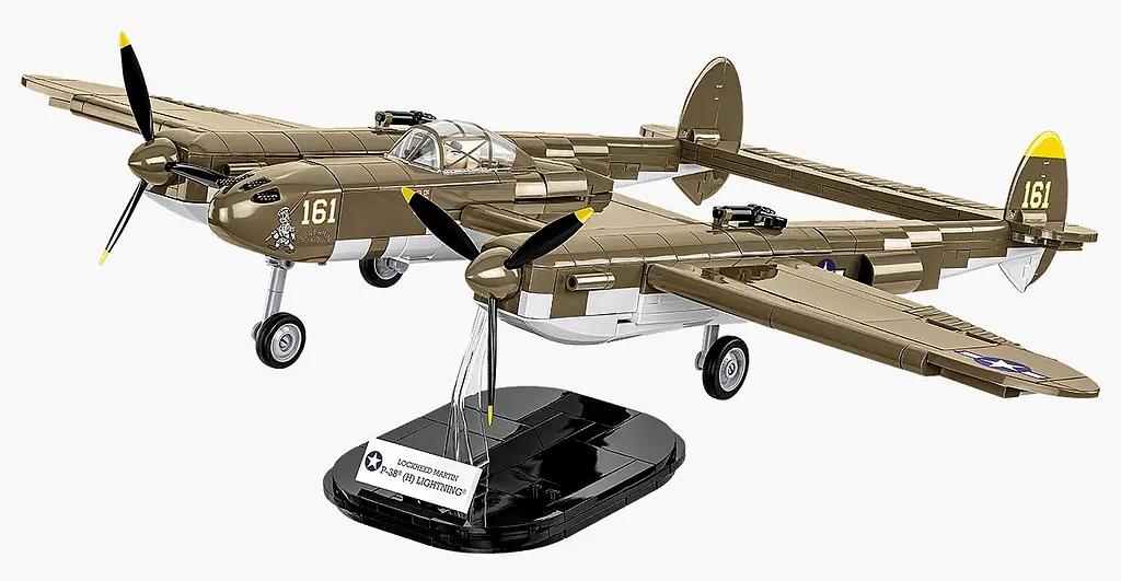 Конструктор дитячий літак Lockheed P-38H Lightning COBI 5763 - фото 2