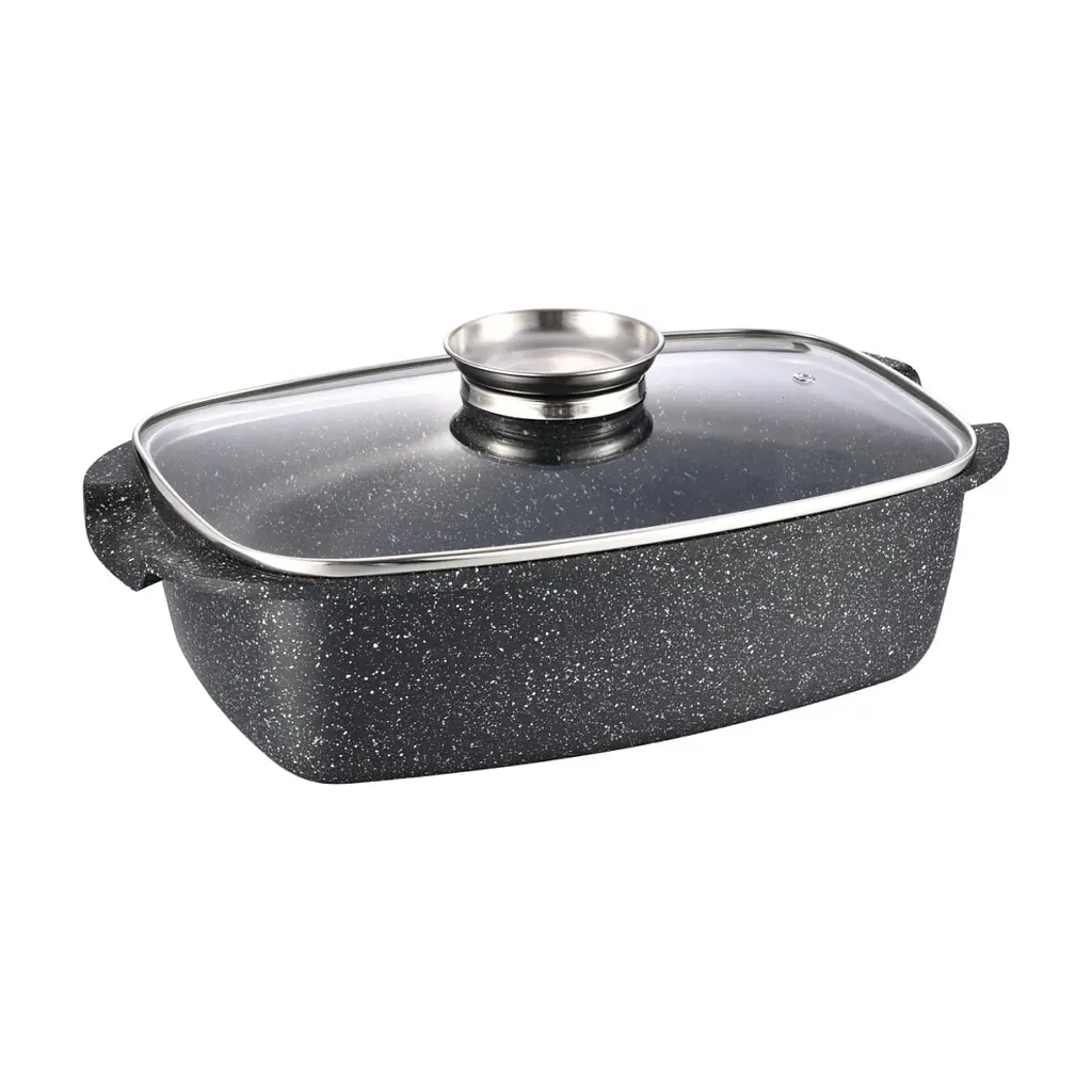 Жаровня Gusto з покриттям Marble 5.5 л (GT-2504-32)
