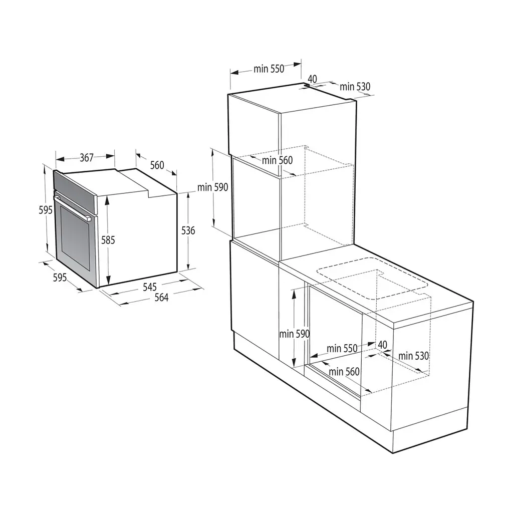 Духова шафа Gorenje BOS6737SYW - фото 9