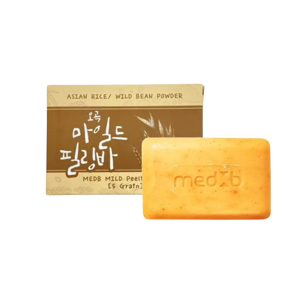 Мило-пілінг косметичне MED B 5 grain з екстрактом 5 злаків 100г