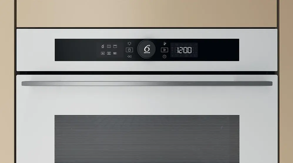 Whirlpool Духовий шафа електричний, 73л, A+, дисплей, конвекція, піроліз, телескопічні напрямні, білий - фото 4