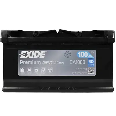 Акумулятор автомобільний EXIDE PREMIUM 100A (EA1000) - фото 8