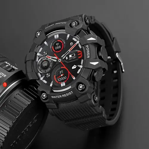 Смарт-часы Skmei S231 силиконовый ремешок black (16694) - фото 3