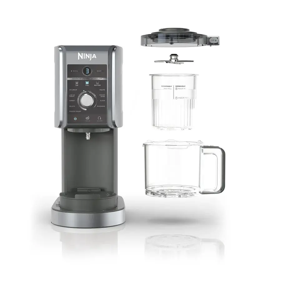 Морозивниця Ninja CREAMi Deluxe 10-in-1 (NC501EU) - фото 4
