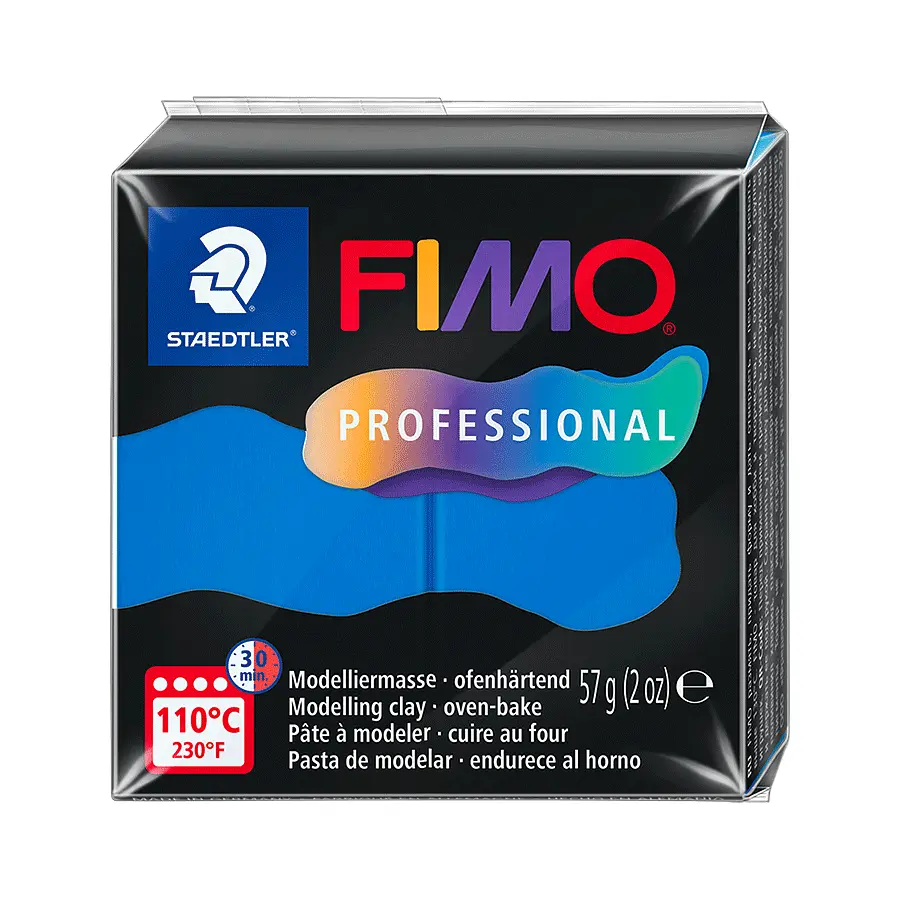 Пластика Professional синя 57 г Fimo (4007817163450)