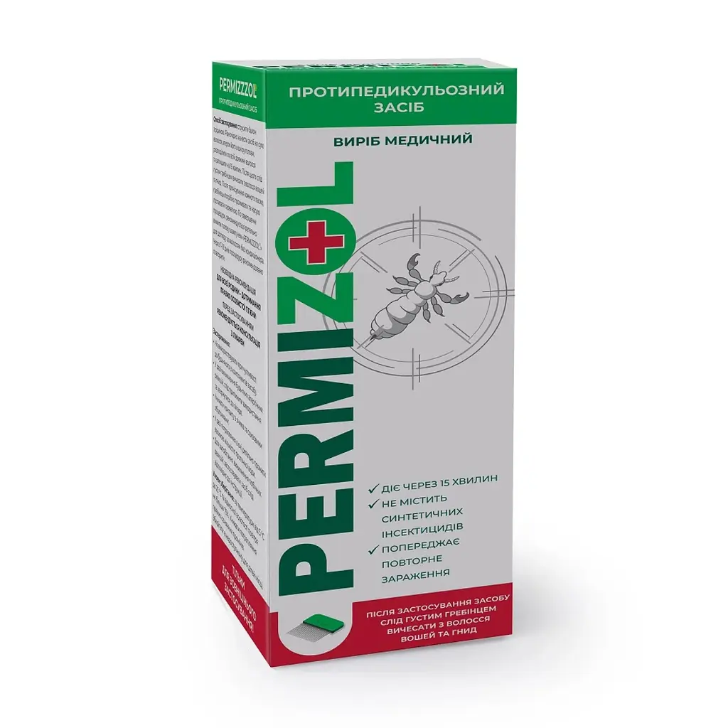 Протипедикулезное средство Пермизол Permizzol аэрозоль 70 мл - фото 3