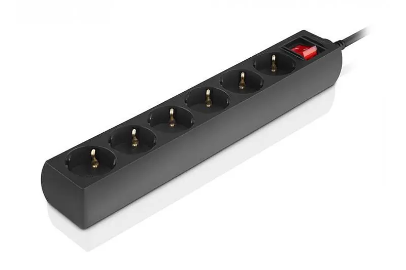Фильтр питания REAL-EL RS-6 Protect M 3м Black (EL122300034) - фото 4