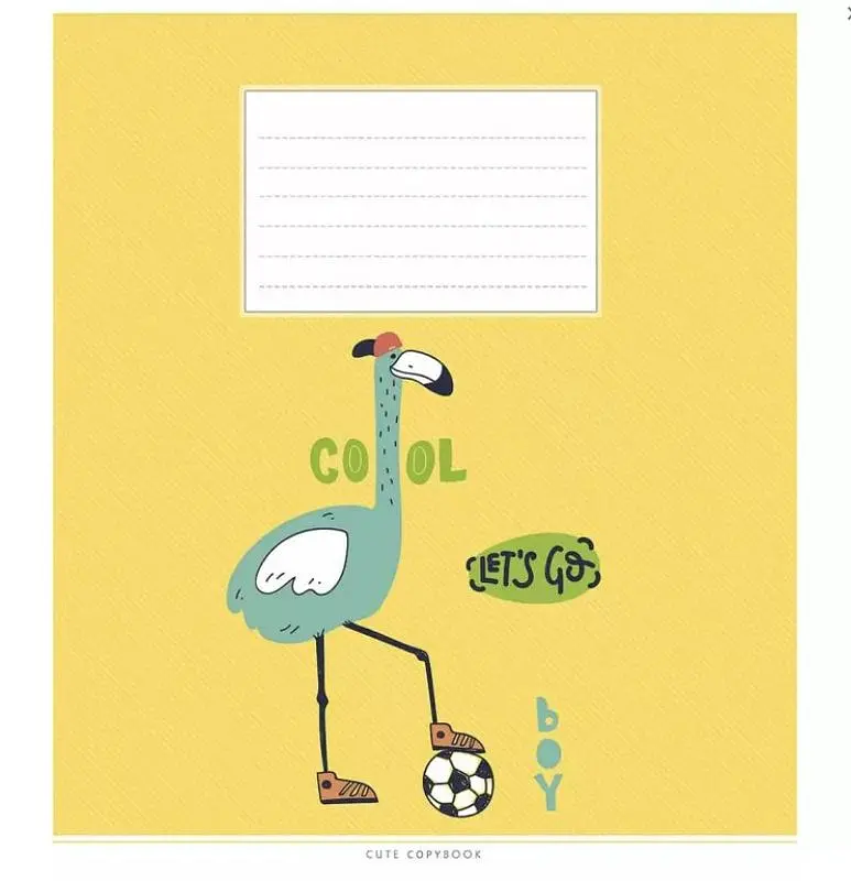 Зошит загальний Школярик Cute copybook у лінію 12 аркушів 30 шт. (012-3212L) - фото 4
