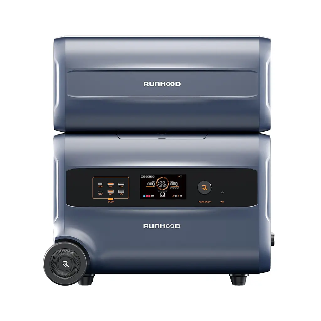 Портативна зарядна станція Runhood F-2400 LiFePO4, 2400 Вт/ч 2400 Вт (F2400) - фото 8