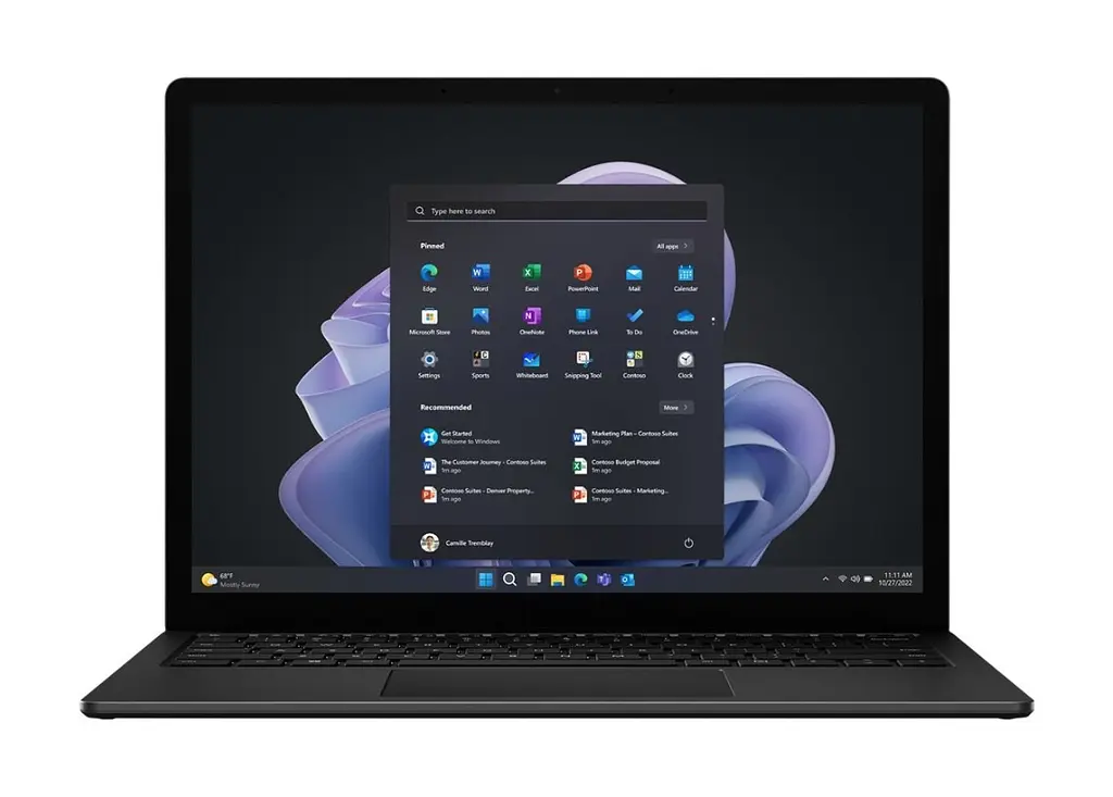 Ноутбук Microsoft Surface Laptop 5 13.5' PS Touch/Intel i5-1245U/16/512F/int/W11P/Black (R8P-00024) - фото 6