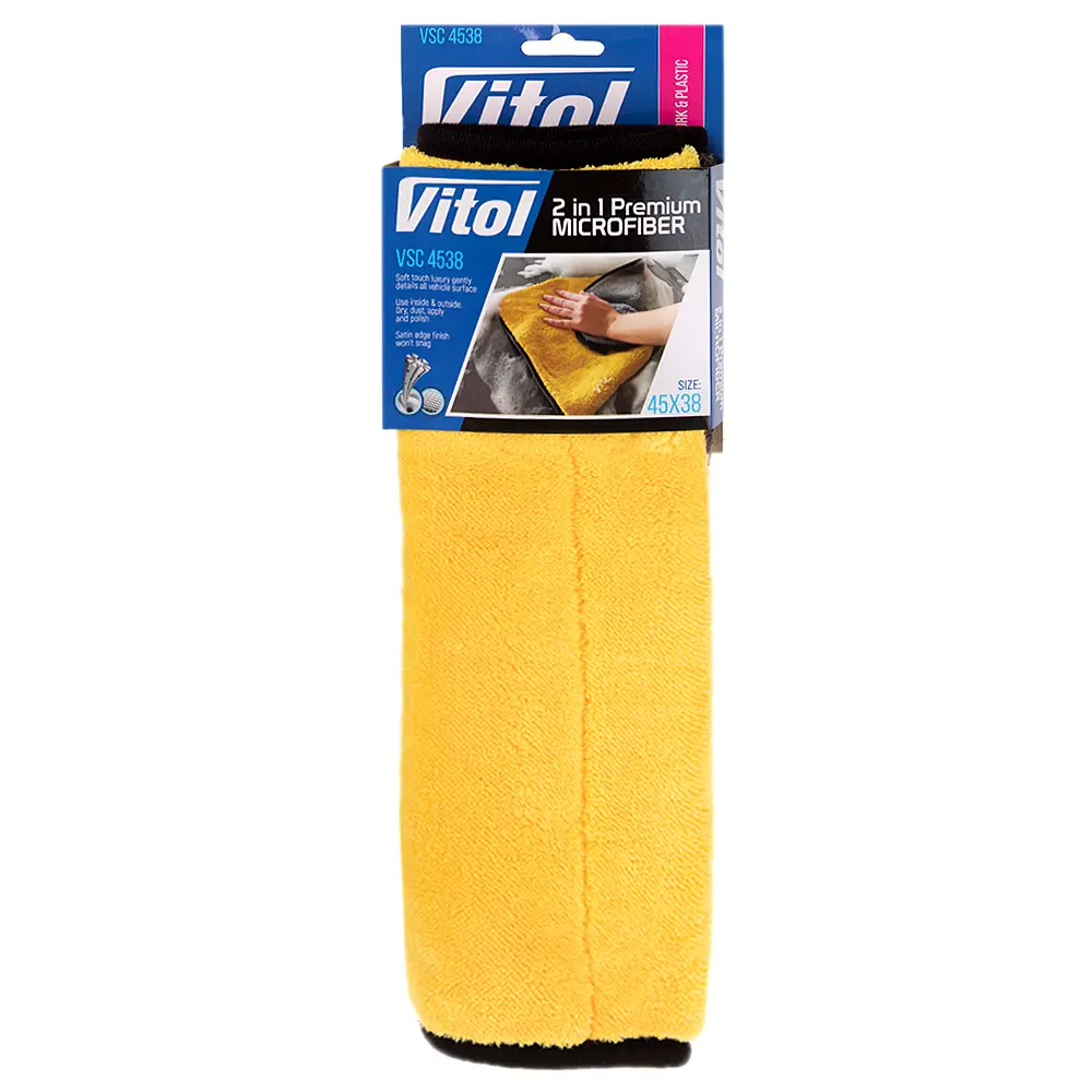 Авторушник Vitol двосторонній 45х38 см (VSC 4538) - фото 4