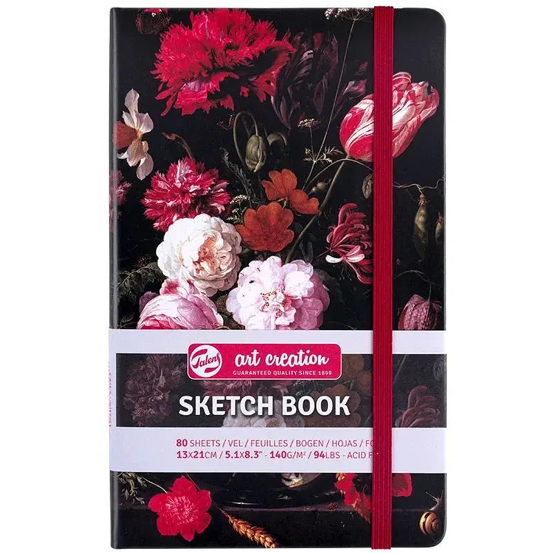 Блокнот для графики Royal Talens Art Creation А5 (13х21см) 140г/м2 80л Натюрморт с цветами - фото 2